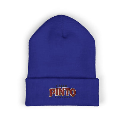 Gallo Pinto Embroidered Cuffed Beanie