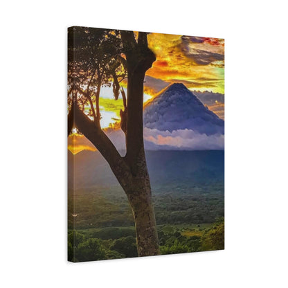 Sunset at Ometepe Canvas
