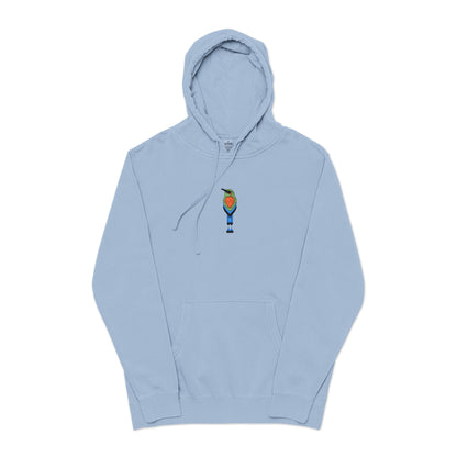 Guardabarranco Embroidered Pigment-Dyed Hoodie