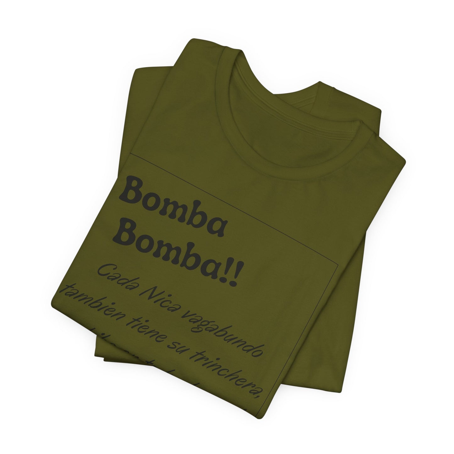 Bomba bomba Unisex Jersey Short Sleeve Tee