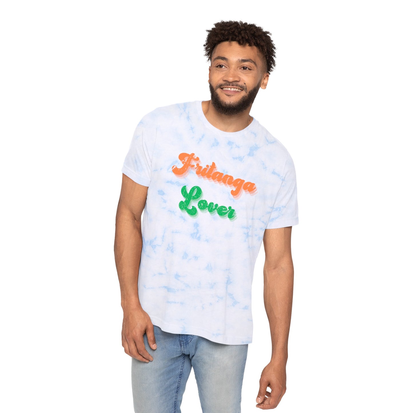 Fritanga Lover Retro Unisex FWD Fashion Tie-Dyed T-Shirt