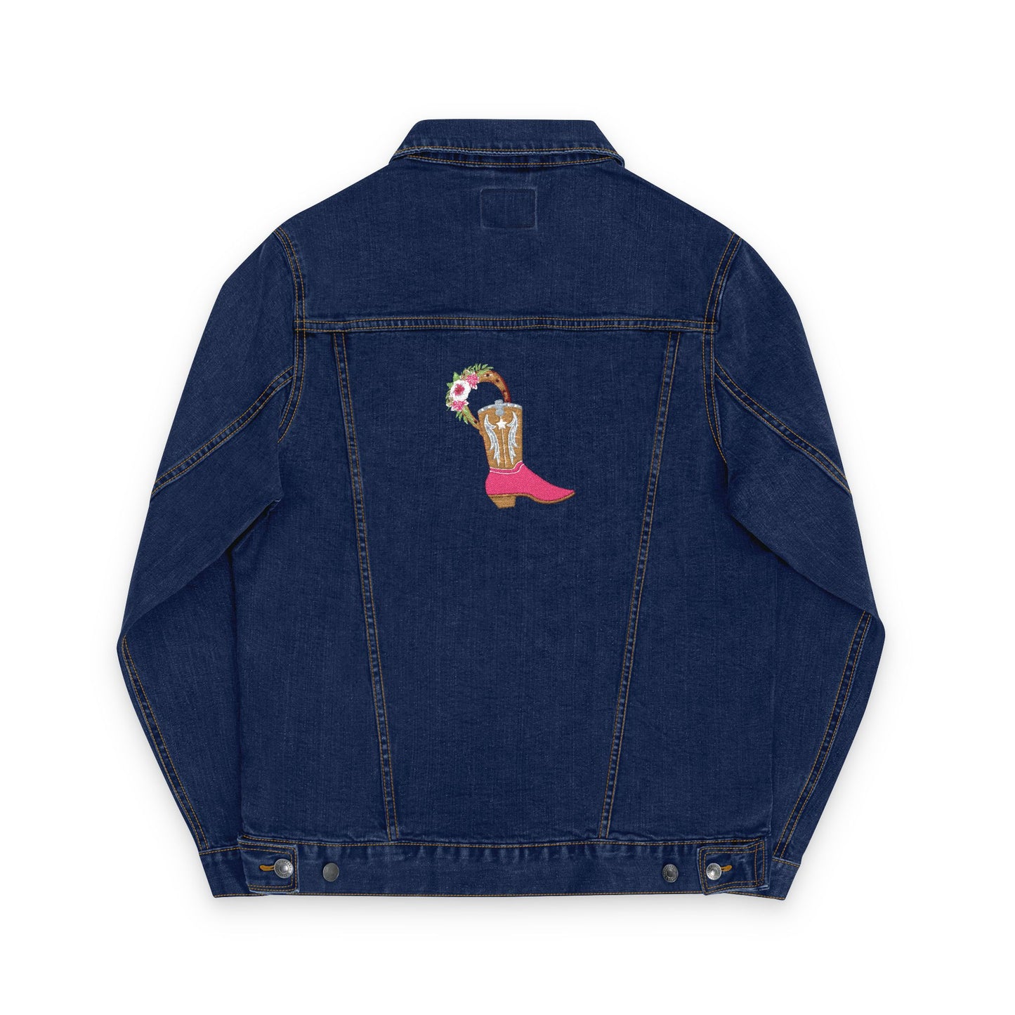Nicaragua Embroidered Women's Denim Jacket