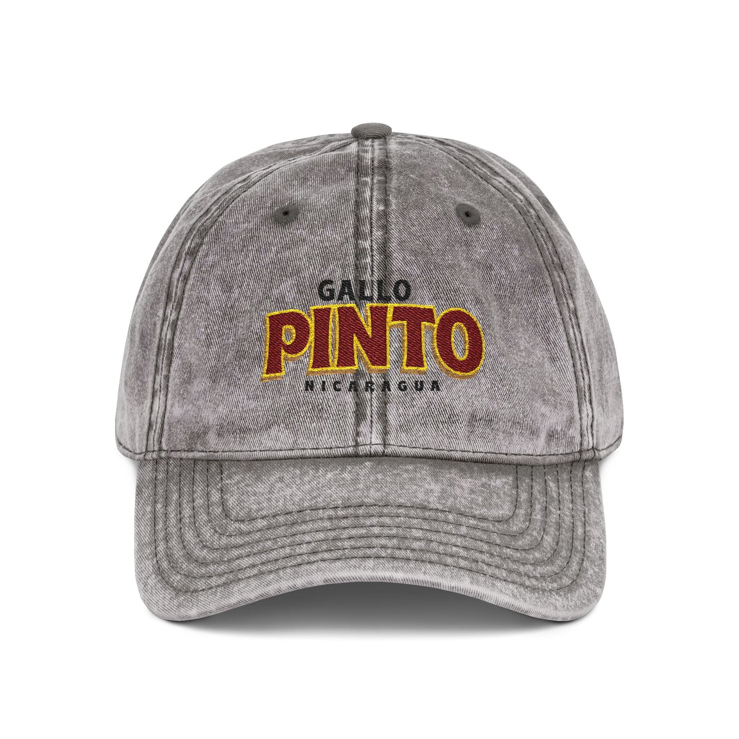 Gallo Pinto Nicaragua Vintage Embroidered Cap