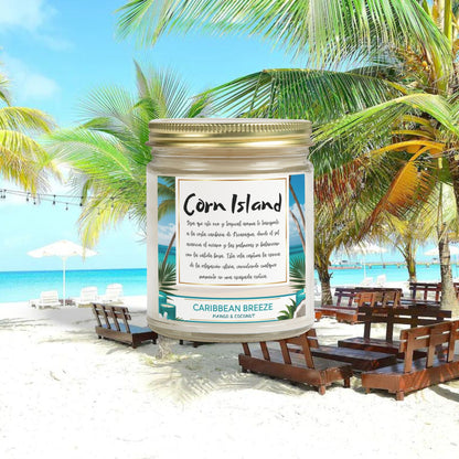 Corn Island Caribbean Breeze Scented Candles (9oz)