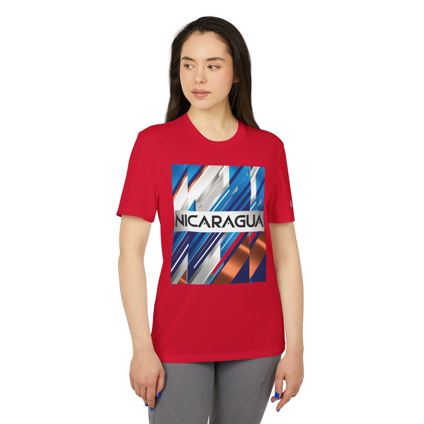 Nicaragua Adidas Unisex Sport T-shirt