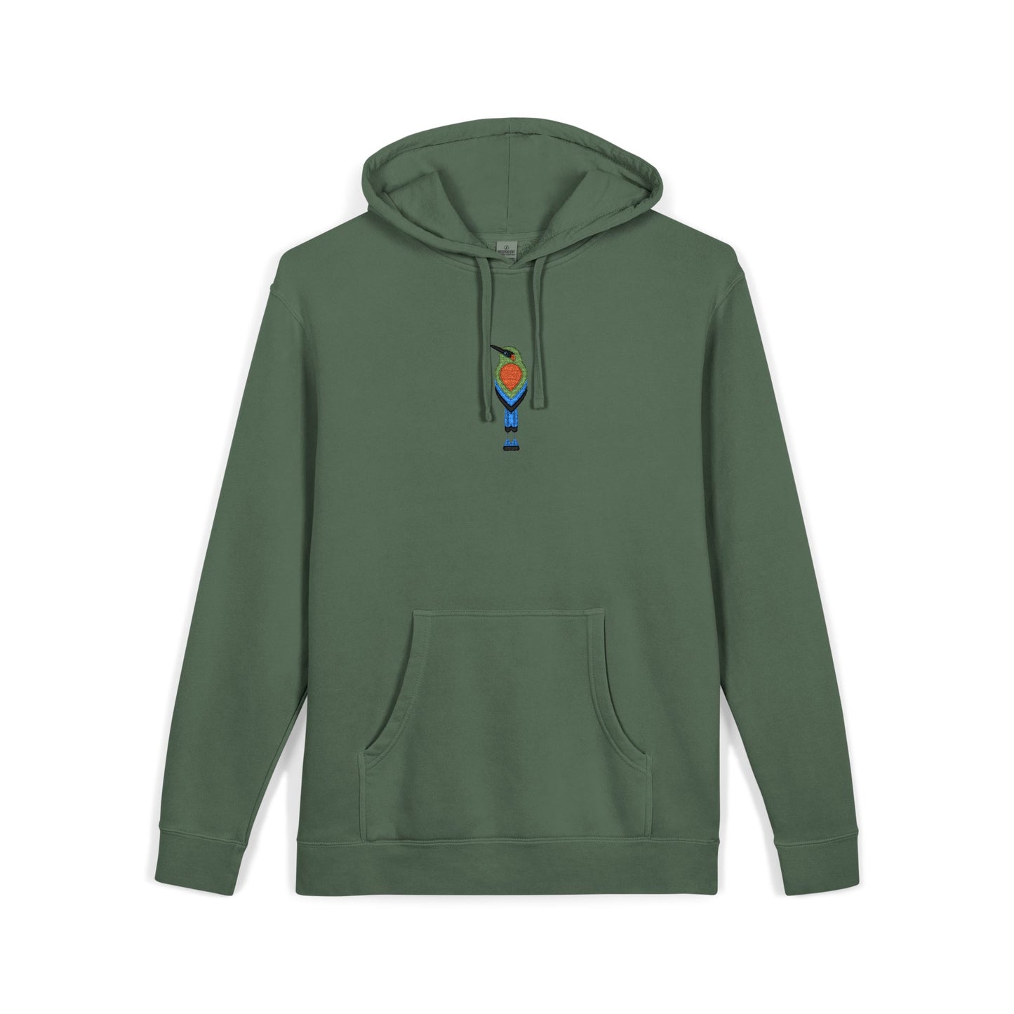 Guardabarranco Embroidered Pigment-Dyed Hoodie