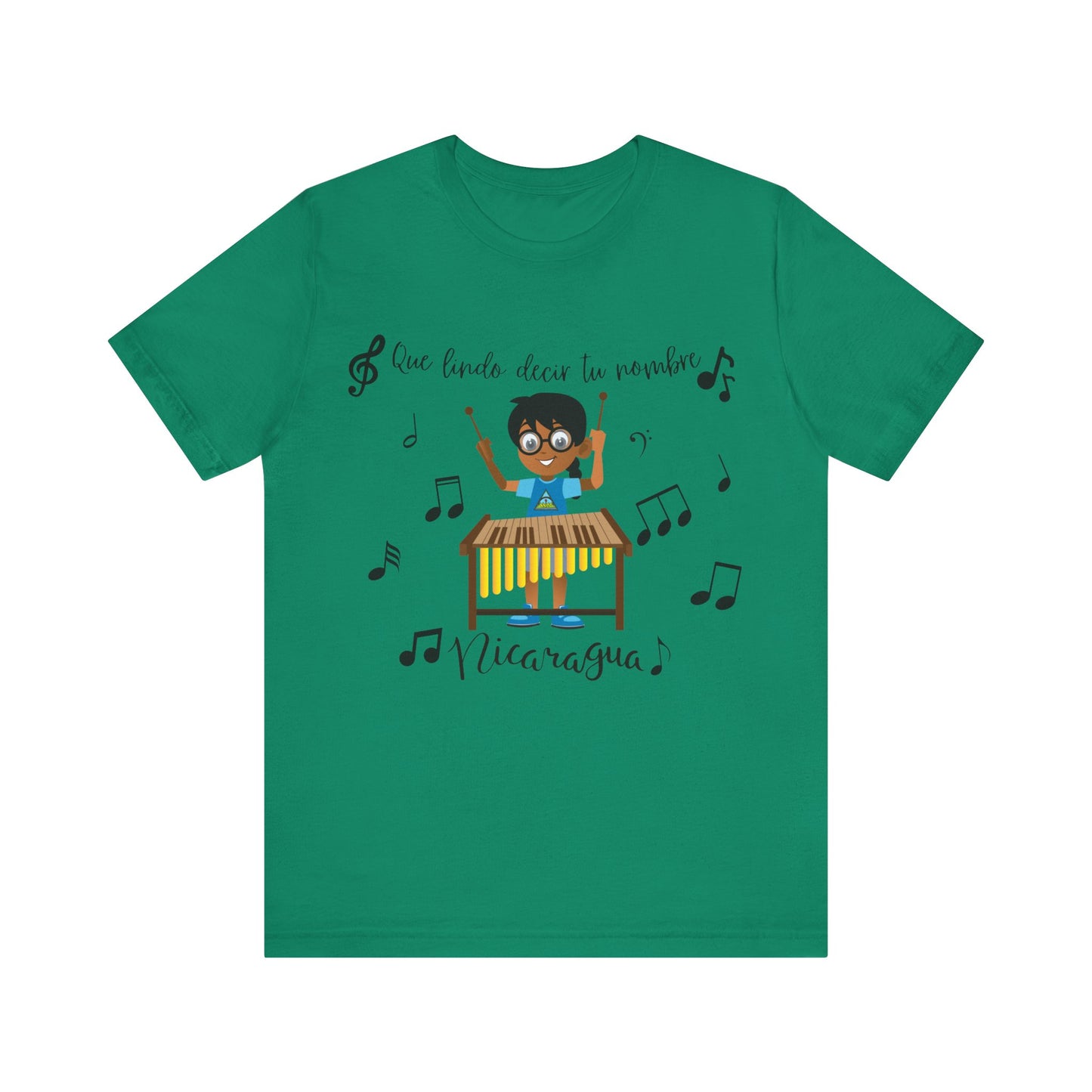 Marimba Nicaragua Unisex Jersey Short Sleeve Tee