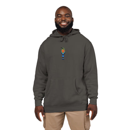 Guardabarranco Embroidered Pigment-Dyed Hoodie
