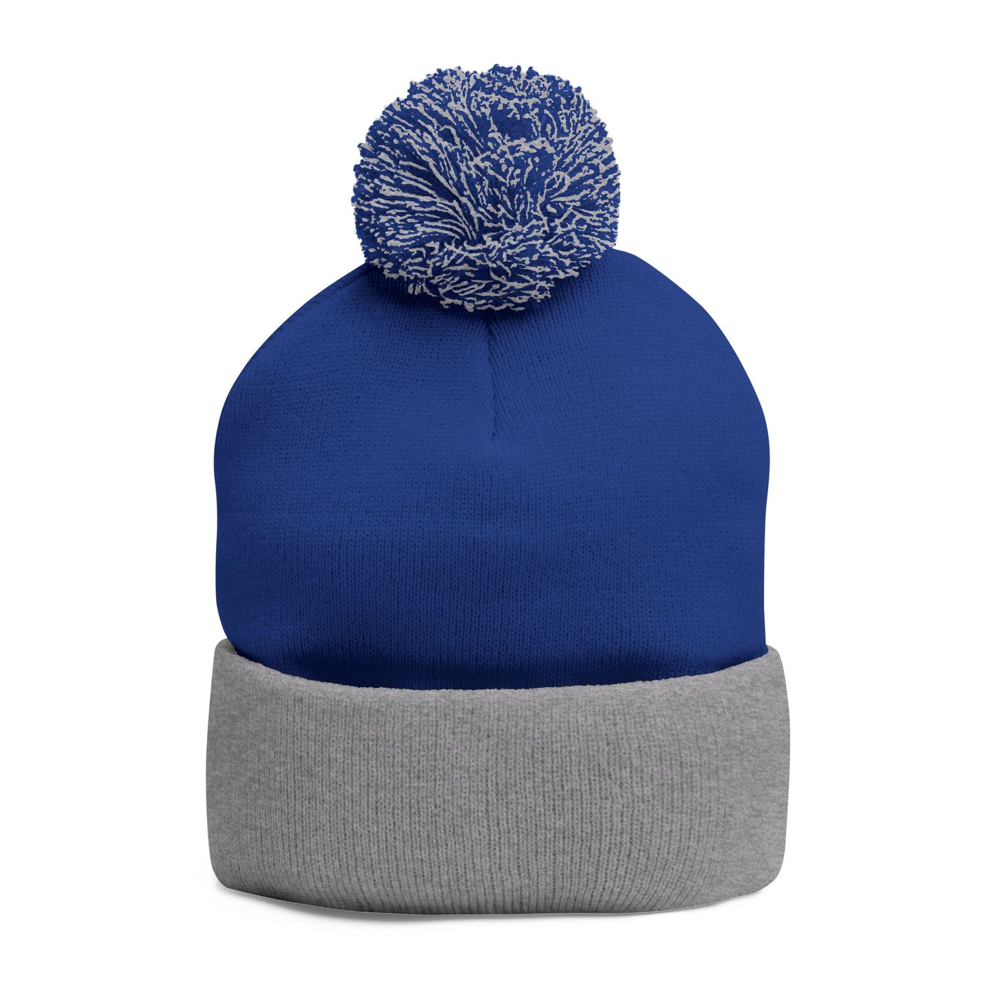 Nicaragua Pom-Pom Knit Beanie Embroidered