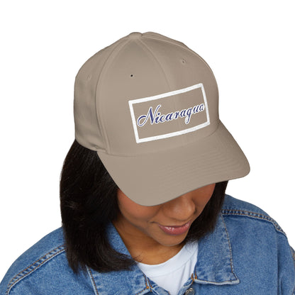 Nicaragua Embroidered Closed-Back Cap