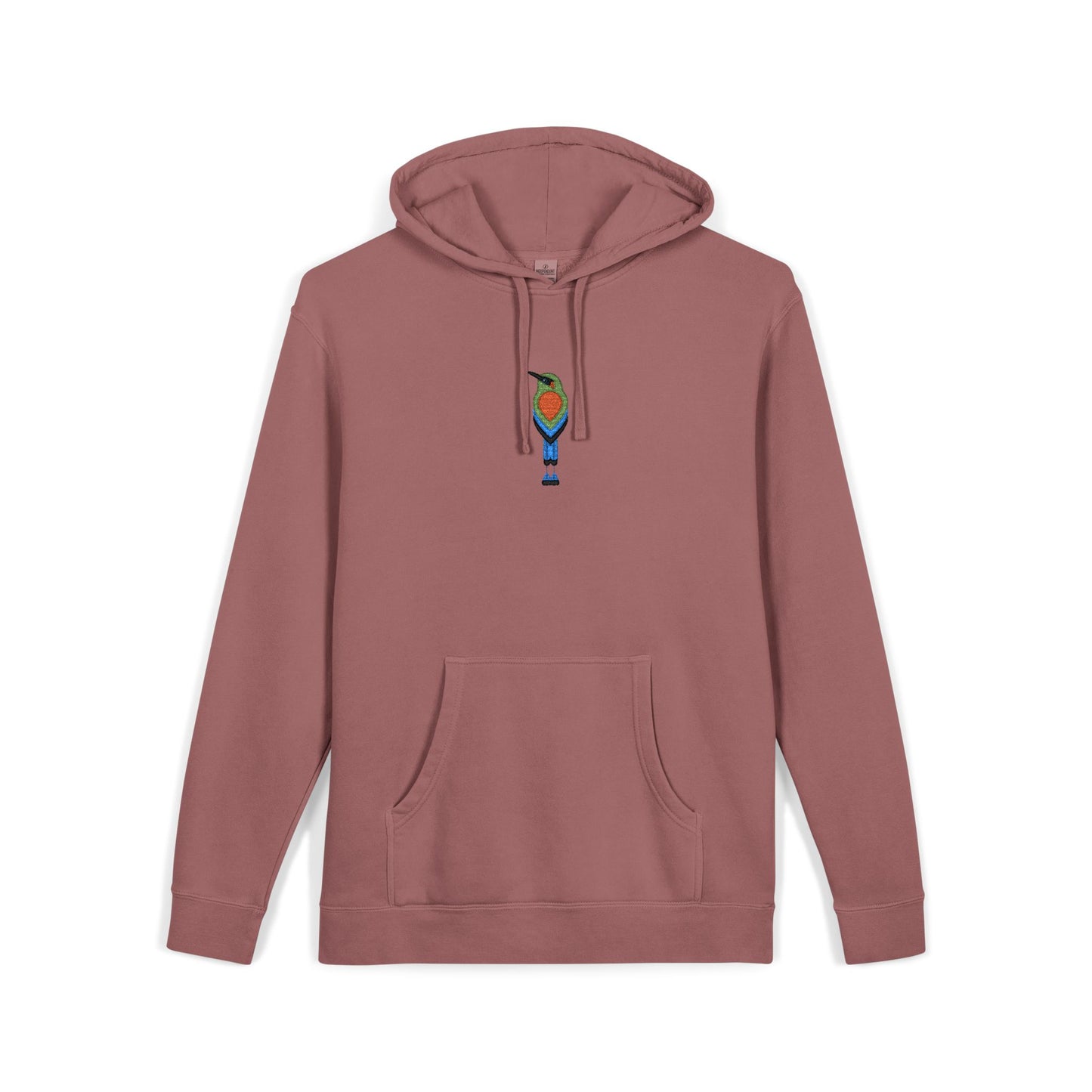 Guardabarranco Embroidered Pigment-Dyed Hoodie