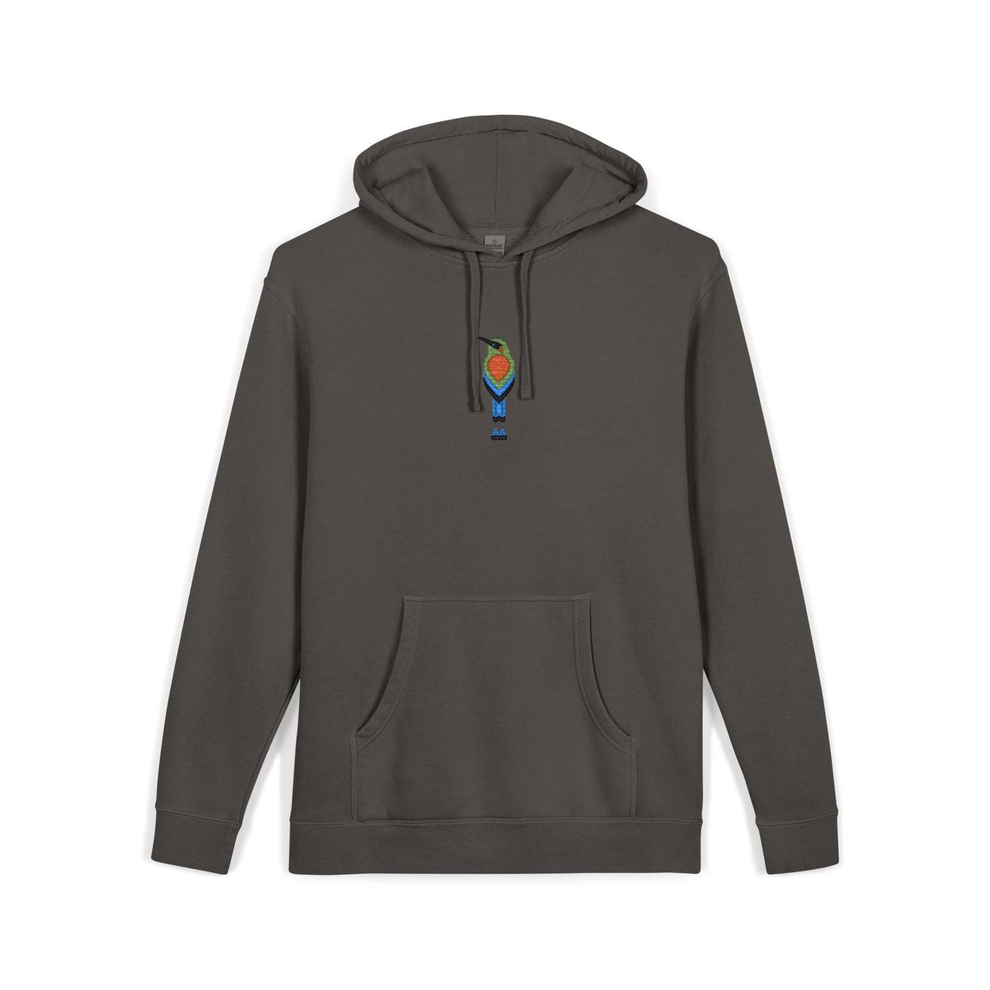Guardabarranco Embroidered Pigment-Dyed Hoodie