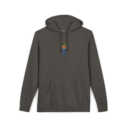 Guardabarranco Embroidered Pigment-Dyed Hoodie