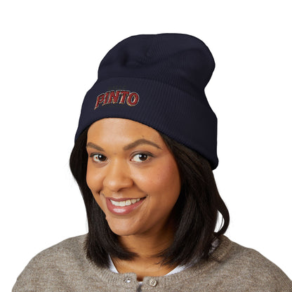 Gallo Pinto Embroidered Cuffed Beanie