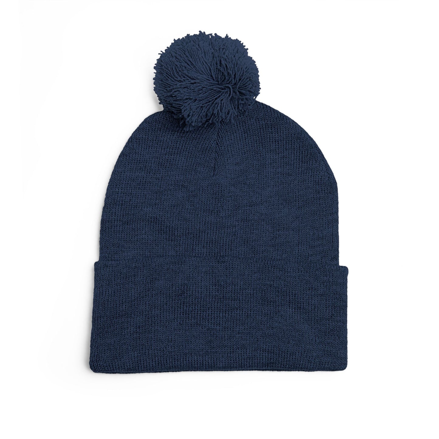 Nicaragua Pom-Pom Knit Beanie Embroidered
