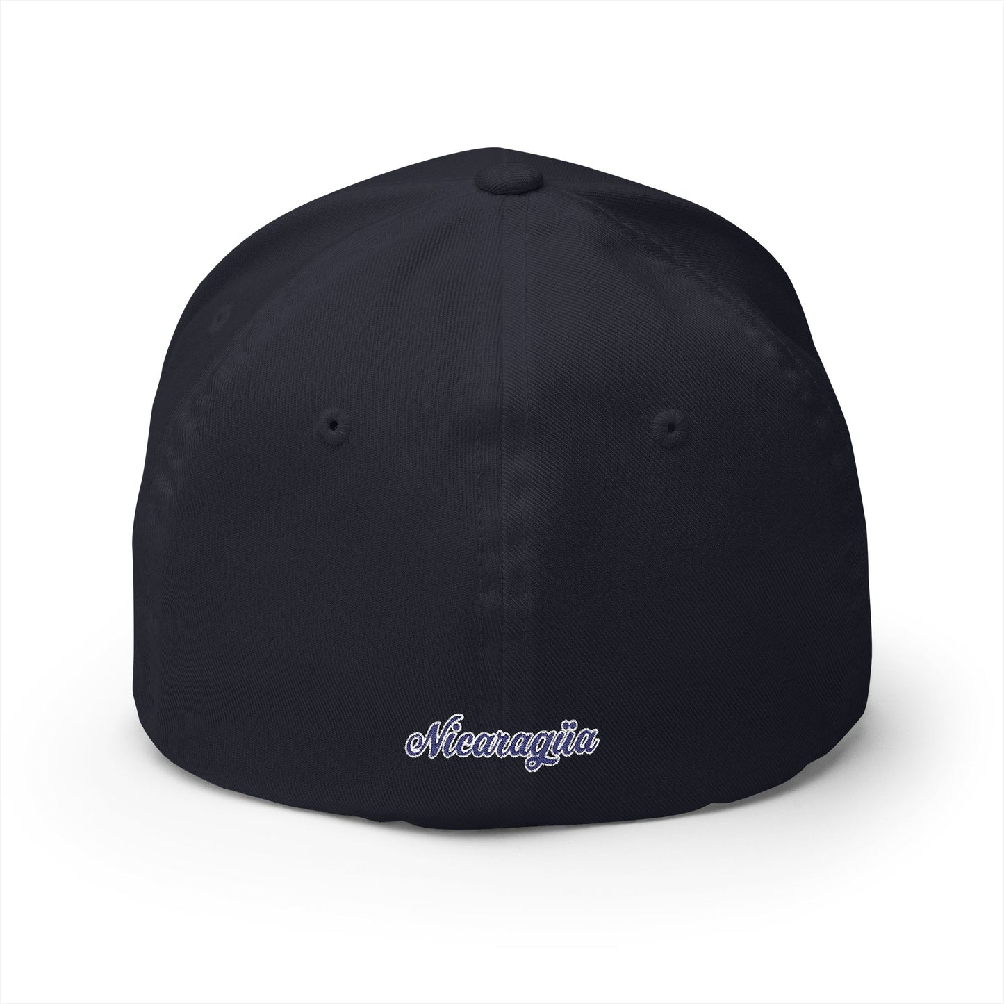 Nicaragua Embroidered Closed-Back Cap