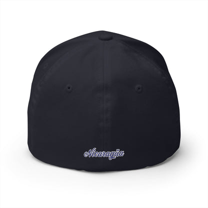 Nicaragua Embroidered Closed-Back Cap