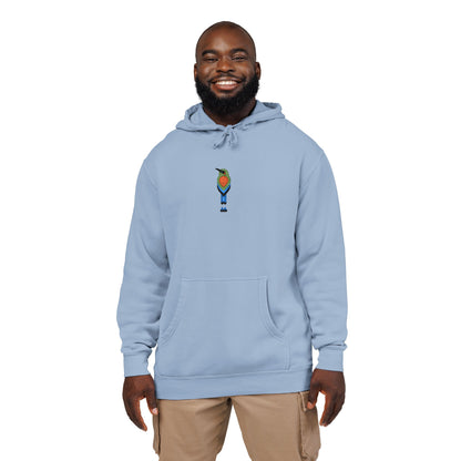 Guardabarranco Embroidered Pigment-Dyed Hoodie