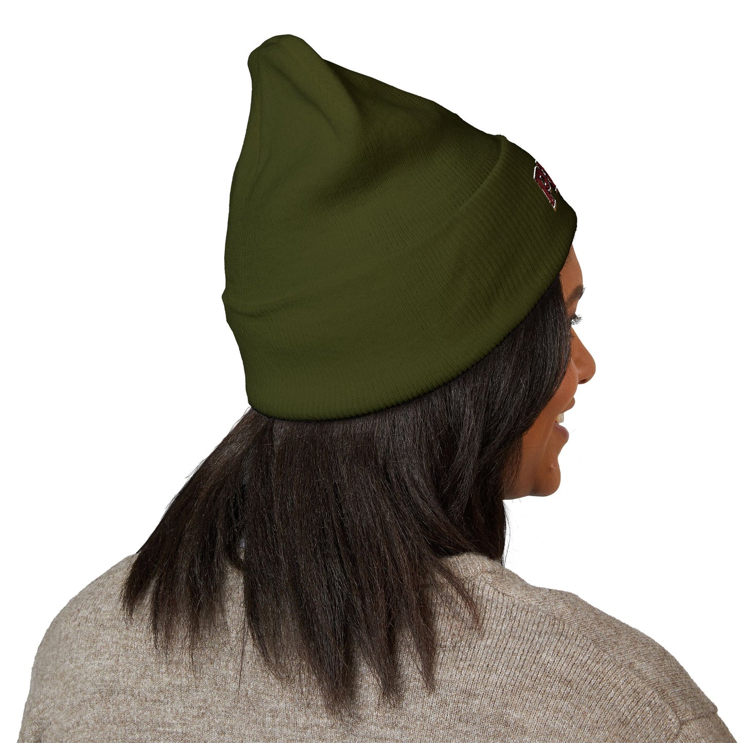 Gallo Pinto Embroidered Cuffed Beanie