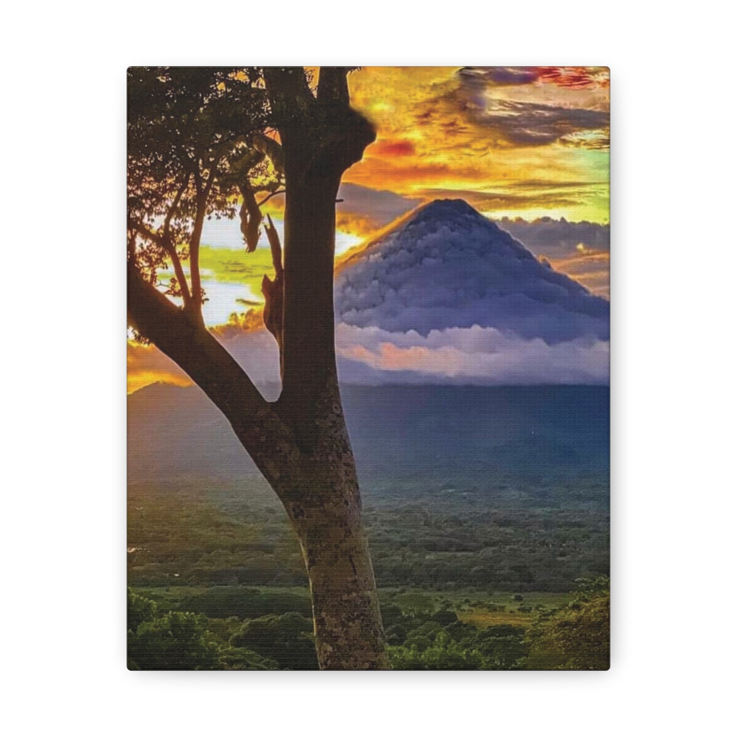 Sunset at Ometepe Canvas