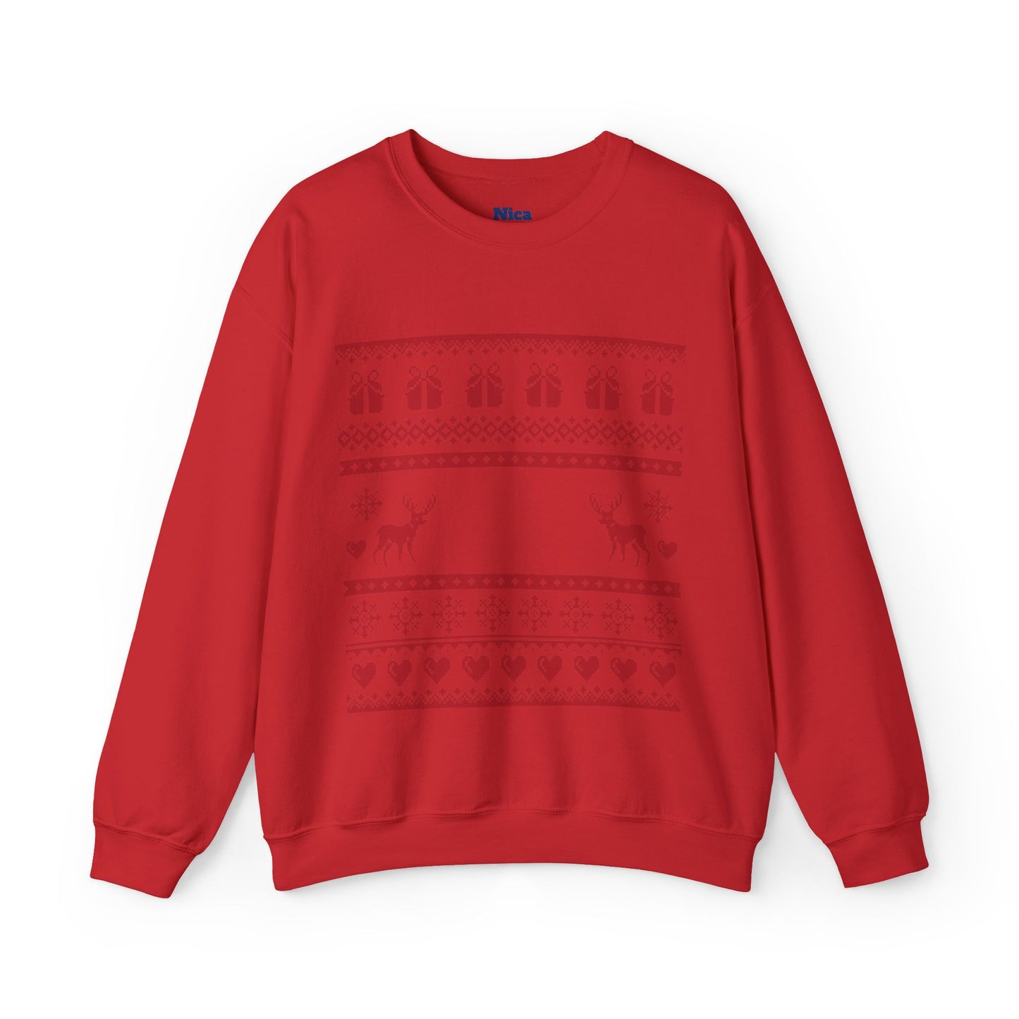 Christmas Heart Sweatshirt