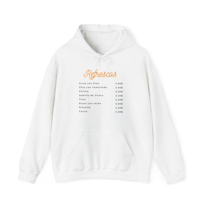 Refrescos Menu Unisex Heavy Blend™ Hooded Sweatshirt