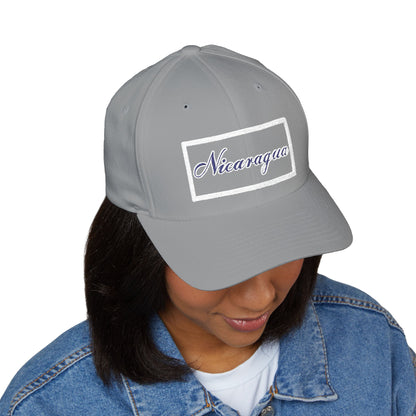 Nicaragua Embroidered Closed-Back Cap