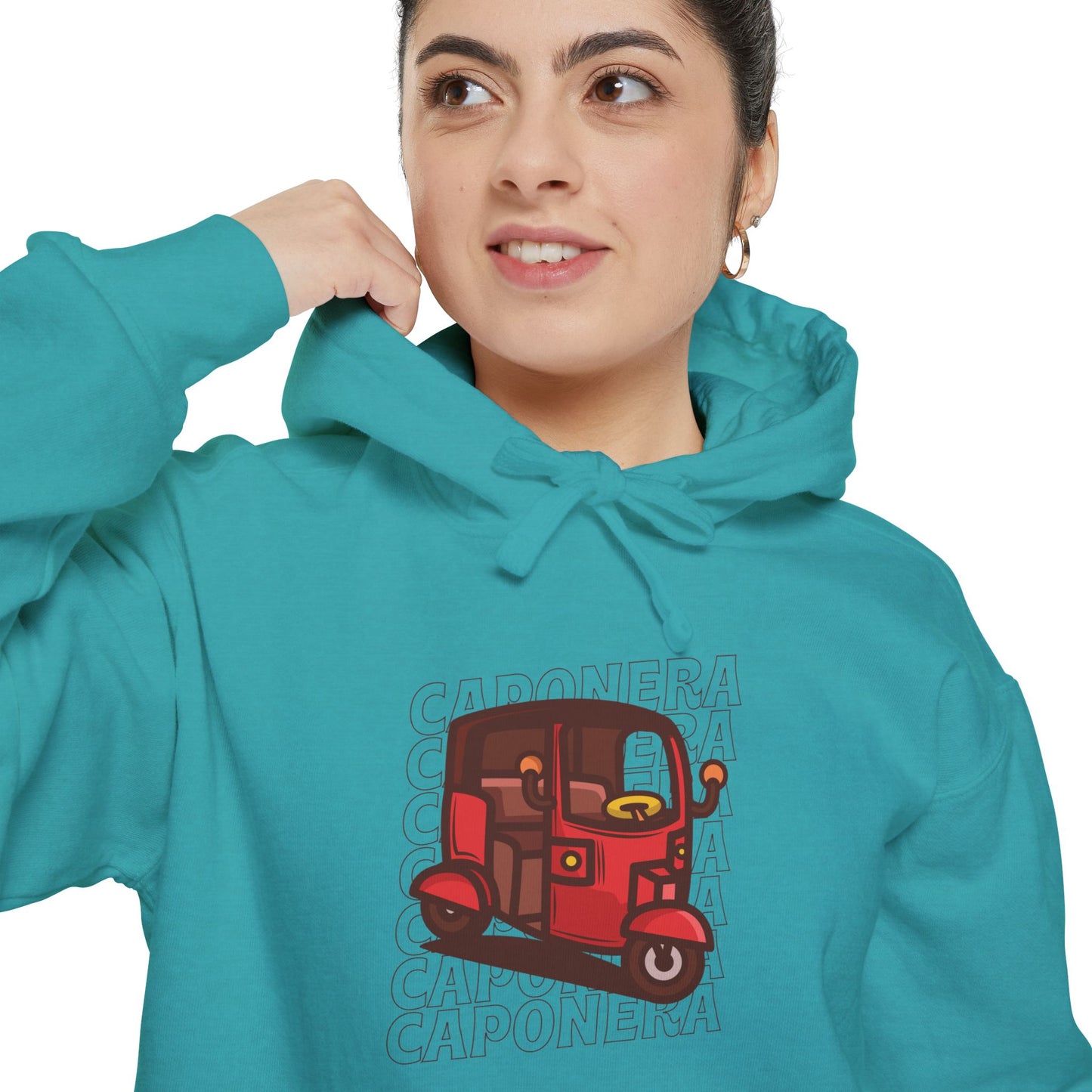 Caponera Unisex Garment-Dyed Hoodie