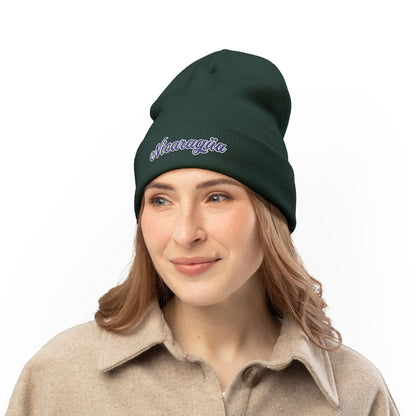 Nicaragua Embroidered Knit Beanie