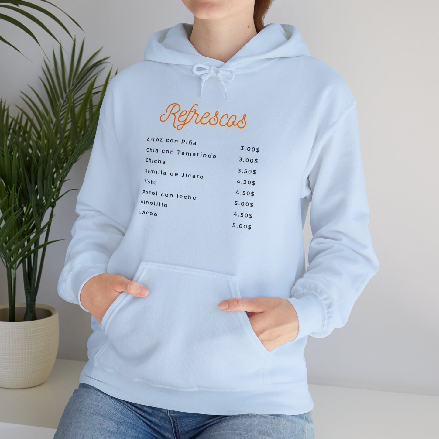 Refrescos Menu Unisex Heavy Blend™ Hooded Sweatshirt