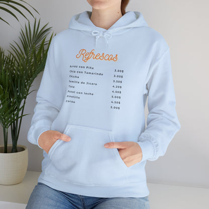 Refrescos Menu Unisex Heavy Blend™ Hooded Sweatshirt