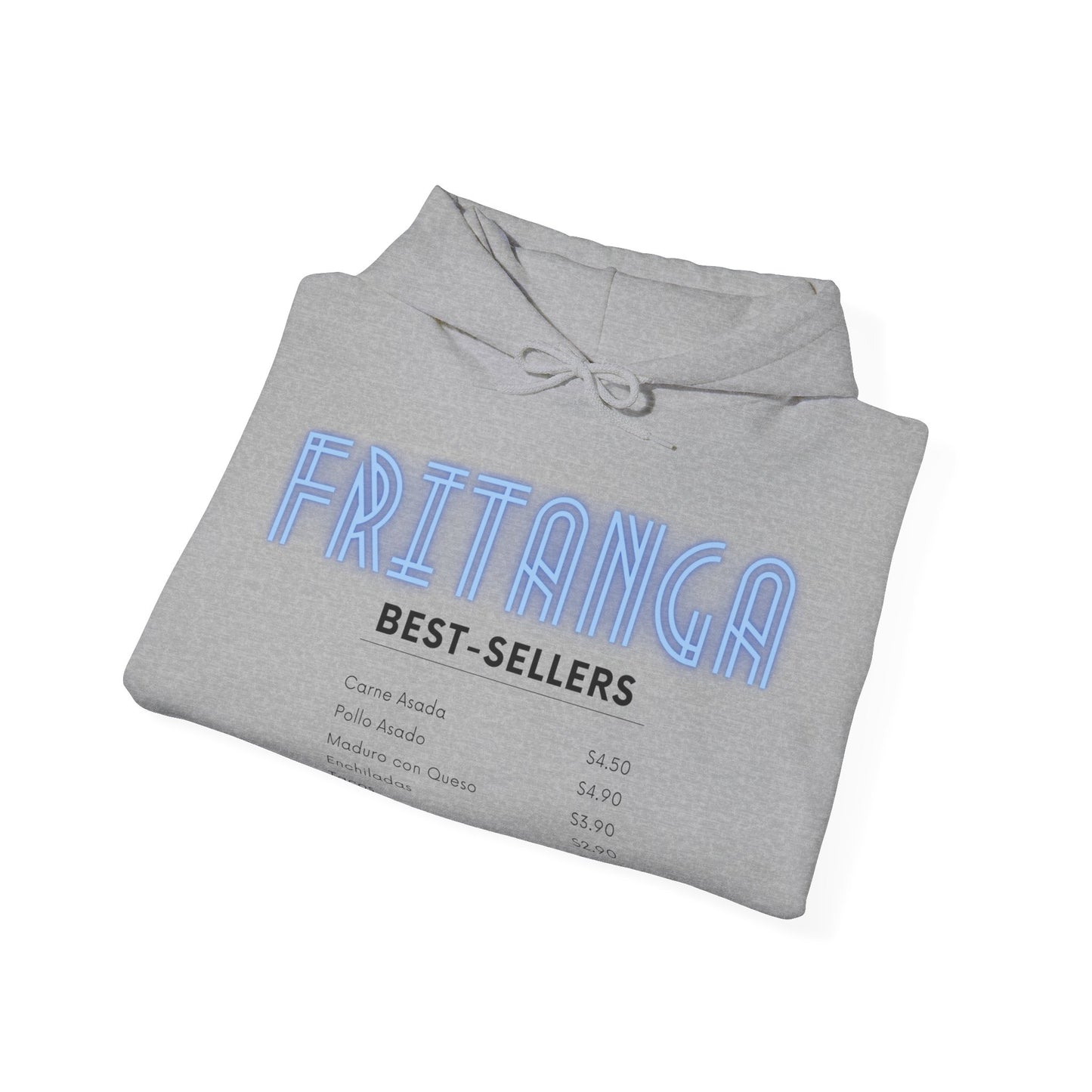 Fritanga Menu Unisex Heavy Blend™ Hooded Sweatshirt