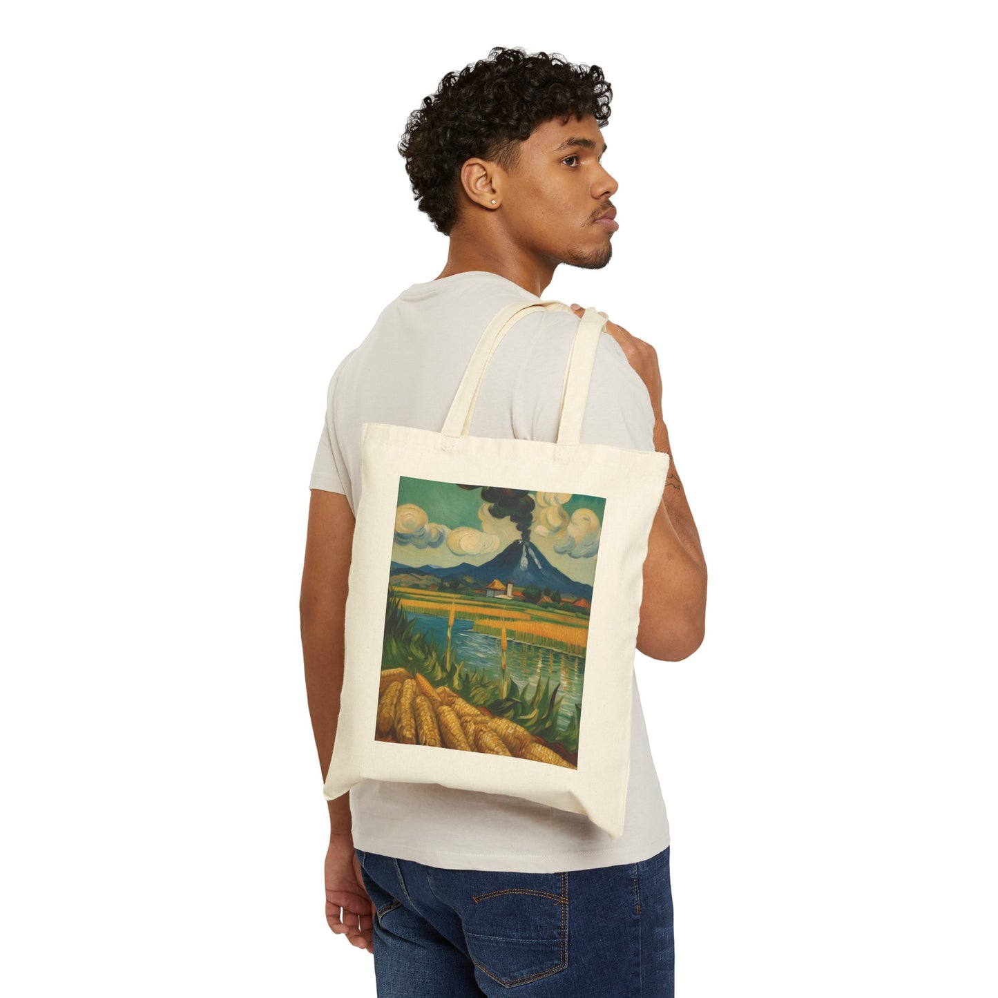 Nicaragua Hijos del Maíz Cotton Canvas Tote Bag