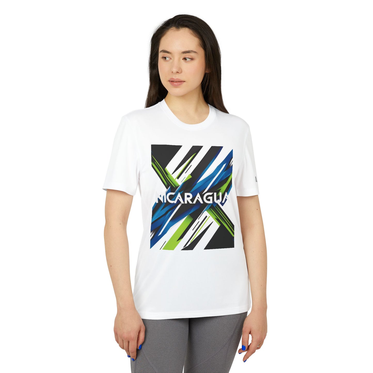 Nicaragua Adidas Unisex Sport T-shirt