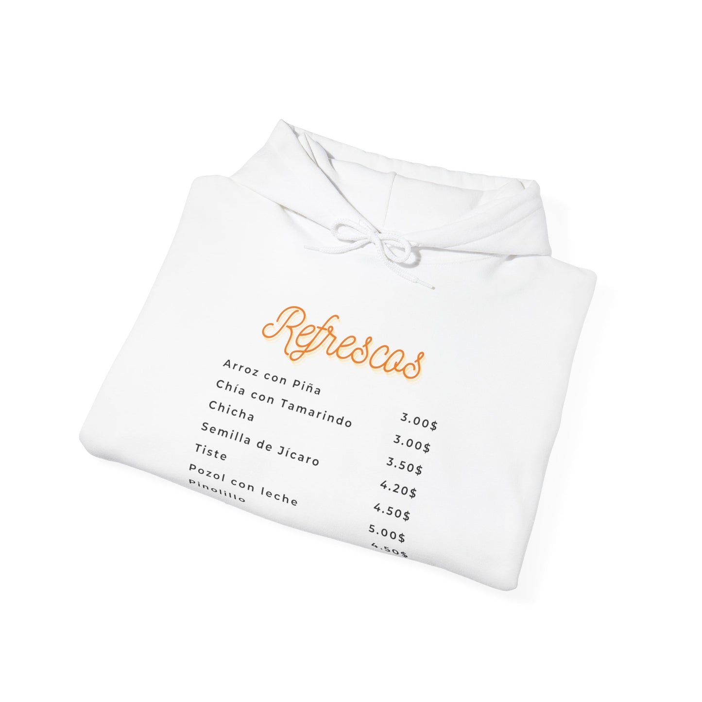 Refrescos Menu Unisex Heavy Blend™ Hooded Sweatshirt