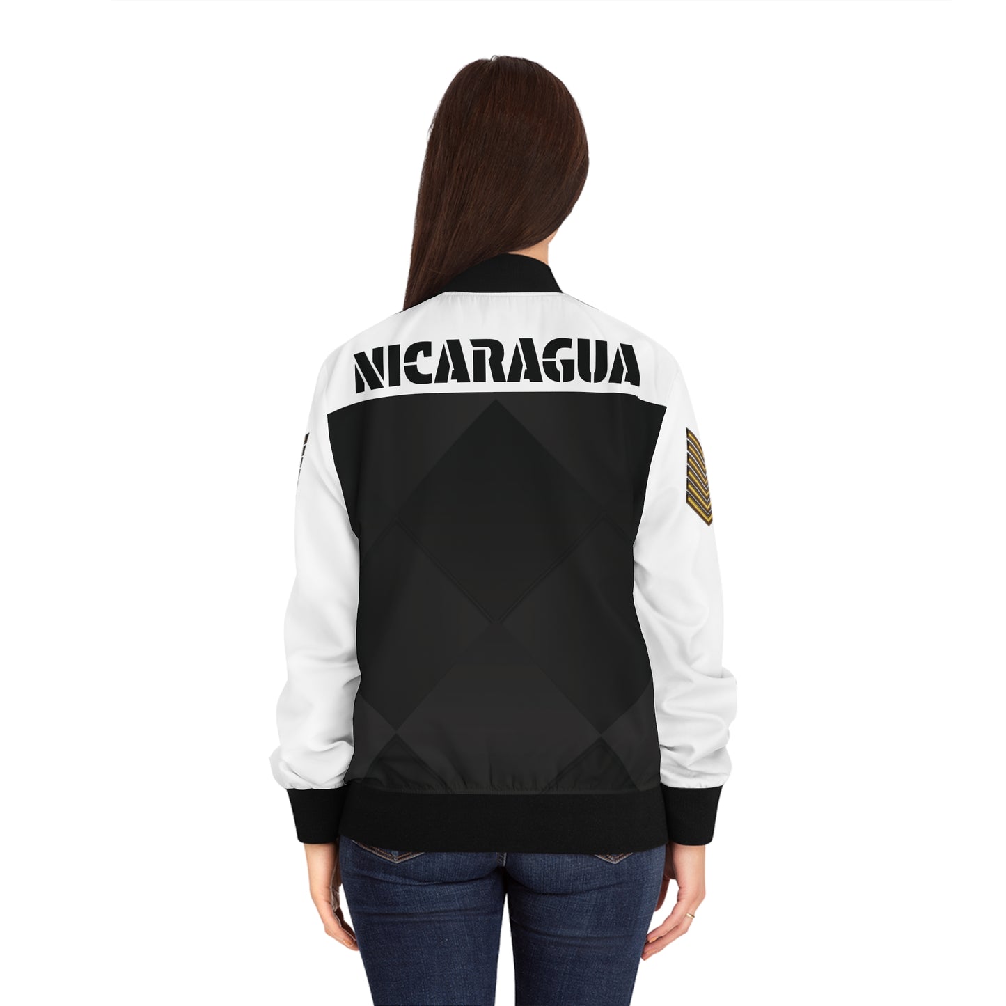 Nicaragua N Women's Bomber Jacket