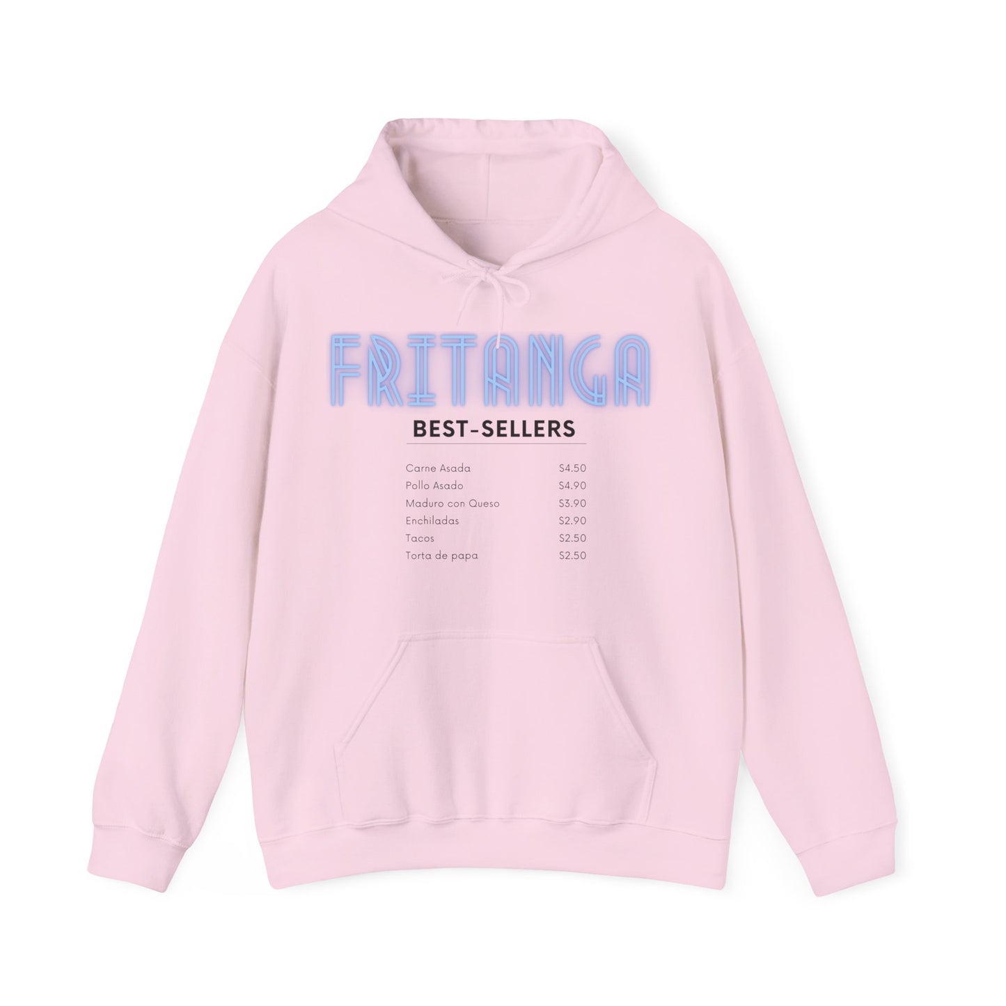 Fritanga Menu Unisex Heavy Blend™ Hooded Sweatshirt