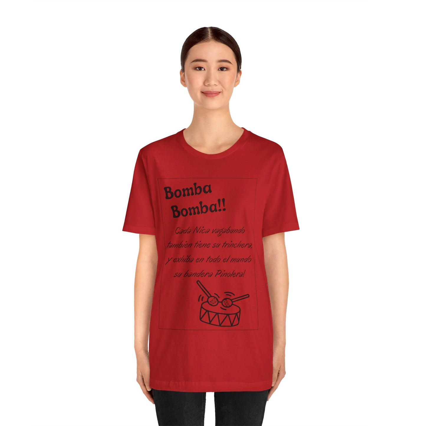 Bomba bomba Unisex Jersey Short Sleeve Tee