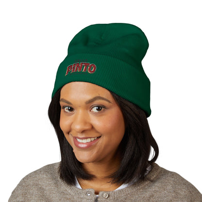 Gallo Pinto Embroidered Cuffed Beanie