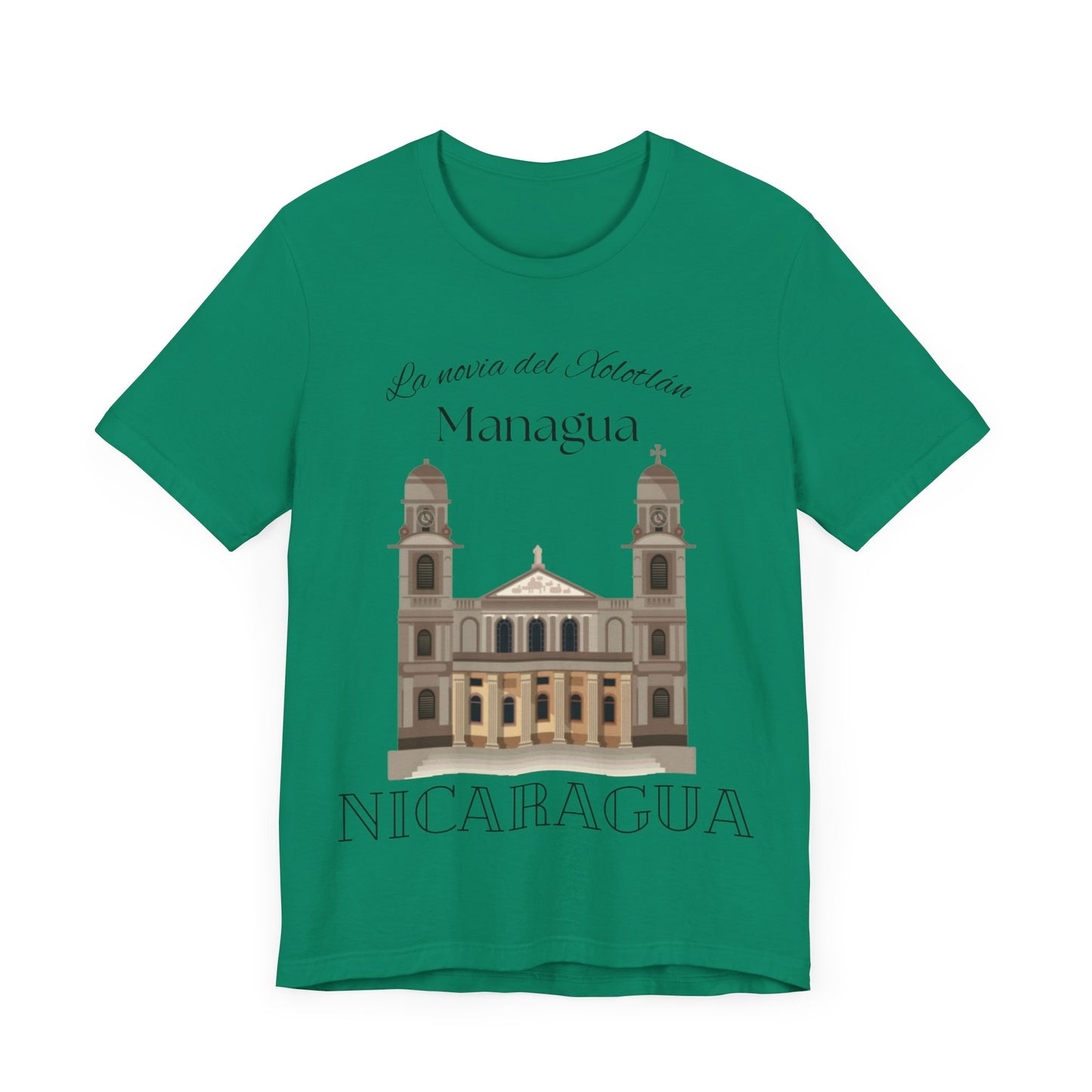 La novia del Xolotlán Unisex Jersey Short Sleeve Tee