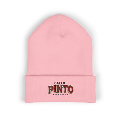 Gallo Pinto Embroidered Cuffed Beanie