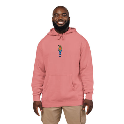 Guardabarranco Embroidered Pigment-Dyed Hoodie