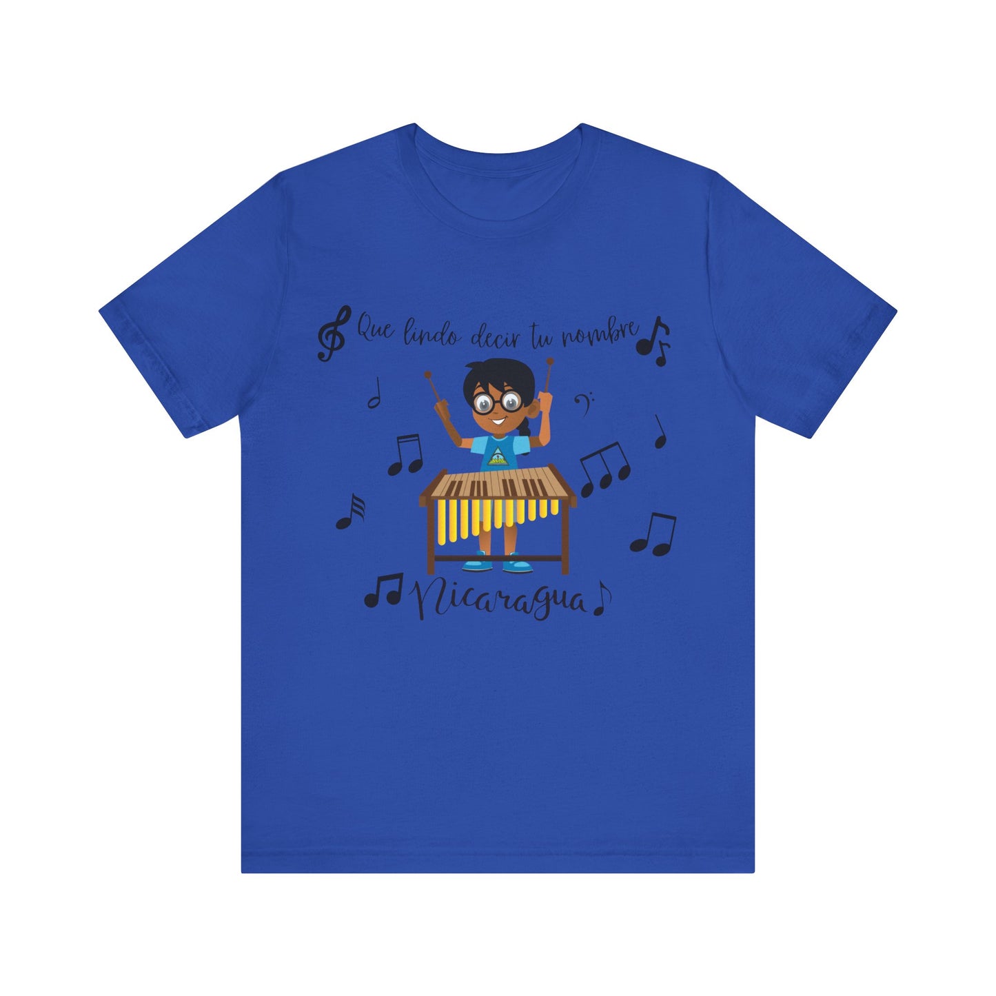 Marimba Nicaragua Unisex Jersey Short Sleeve Tee