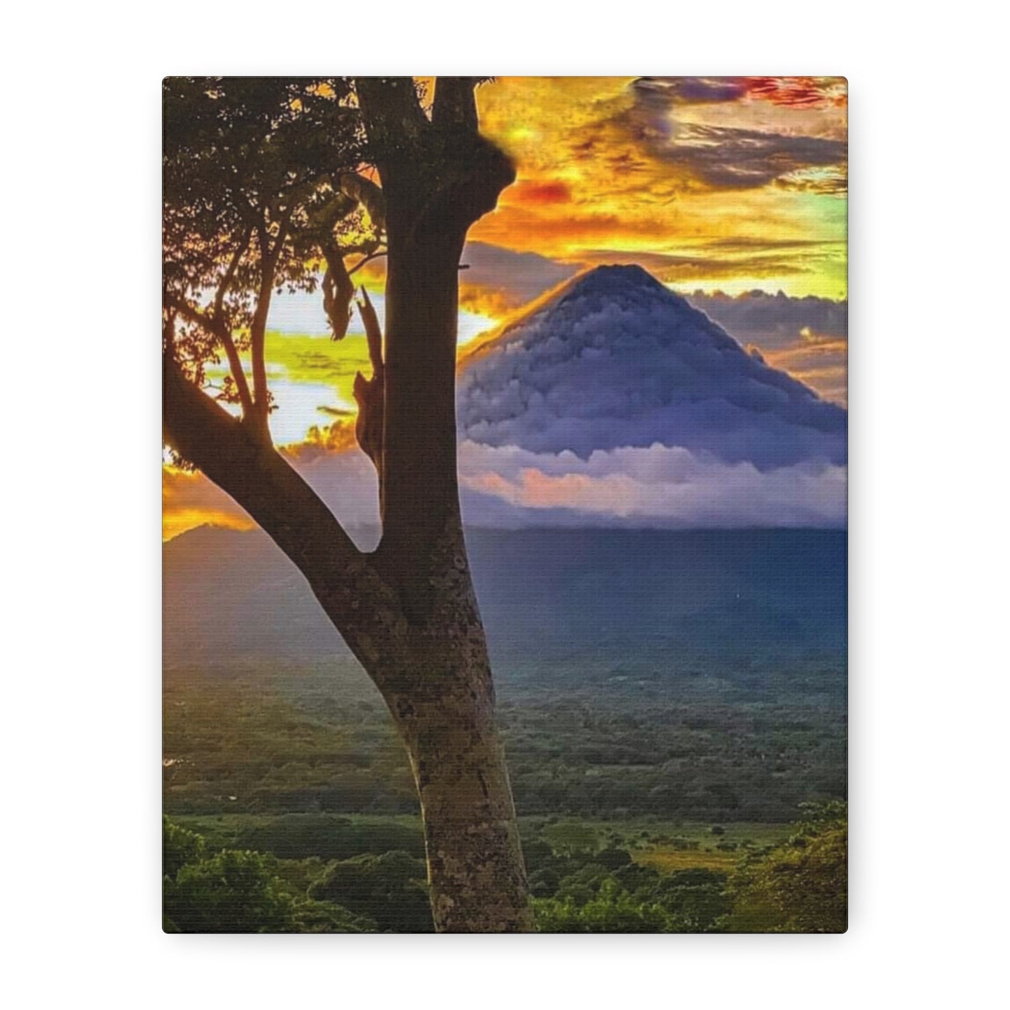 Sunset at Ometepe Canvas