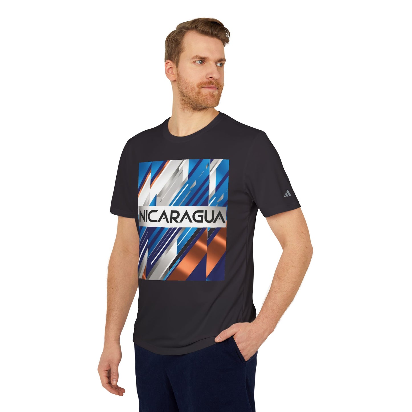 Nicaragua Adidas Unisex Sport T-shirt