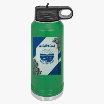 Nicaragua Sport Water Bottle 32oz