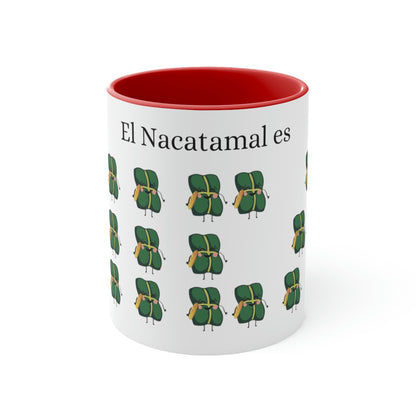 Nacatamal Accent Coffee Mug, 11oz